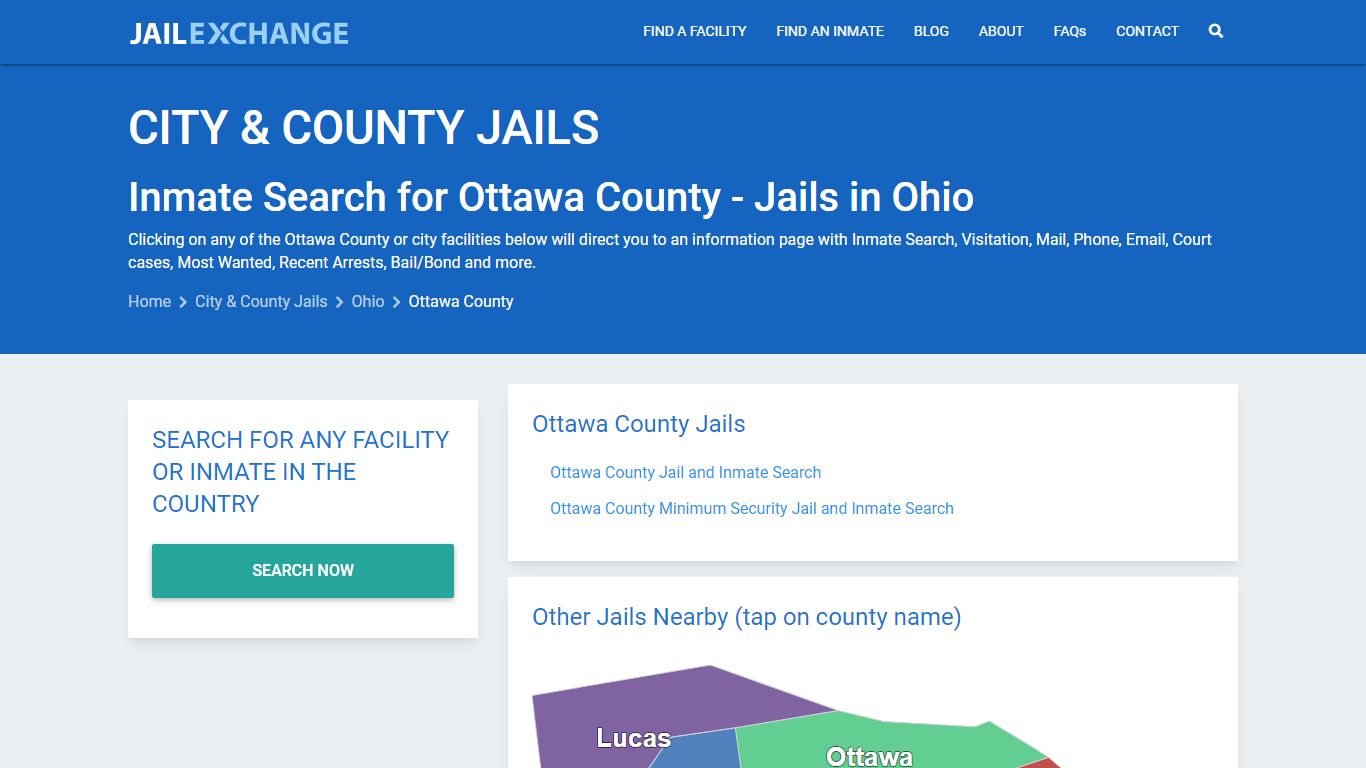 Inmate Search for Ottawa County | Jails in Ohio - Jail Exchange